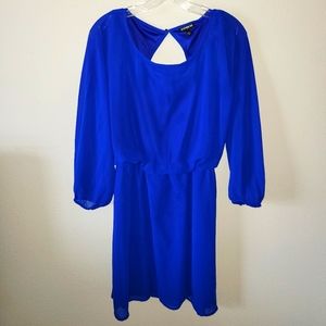 Express Long-sleeve Mini Dress